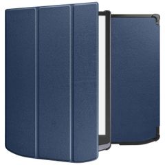 imoshion Trifold Hard Case Sleepcover Pocketbook InkPad X Pro - Donkerblauw