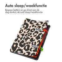 imoshion Design Trifold Bookcase Lenovo Tab K11 Plus - Leopard