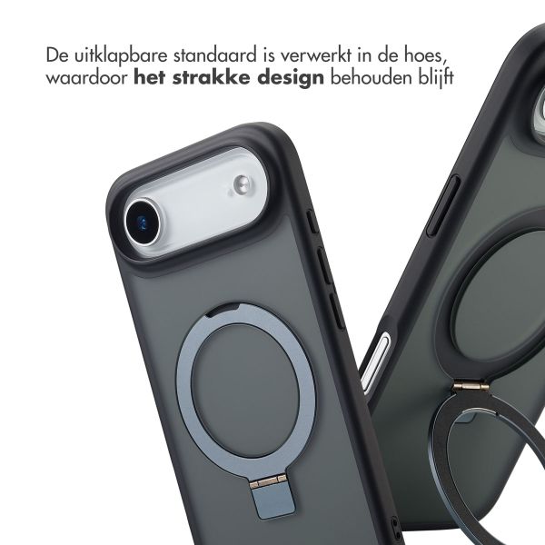 Accezz Ring Stand Backcover met MagSafe Apple iPhone Air - Zwart