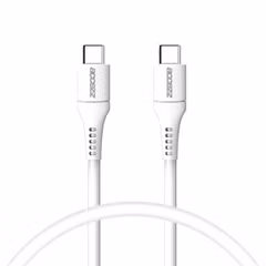 Accezz USB-C naar USB-C kabel - 0,2 meter - Wit