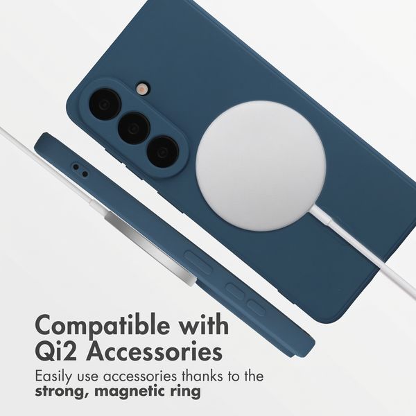 imoshion Colour Back Cover with MagSafe Samsung Galaxy S26 - Dark Blue