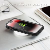 Redpepper Dot Plus Waterproof Backcover Apple iPhone 15 Pro - Zwart