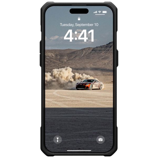 UAG Monarch Backcover Apple iPhone 15 Pro Max - Kevlar Black