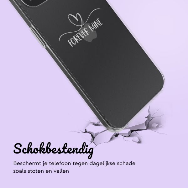 Hoesje met eigen foto en/of tekst Apple iPhone 13 - Sierlijk hartje