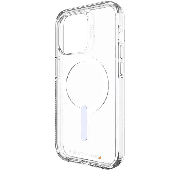 ZAGG Crystal Palace Snap Backcover MagSafe Backcover iPhone 14 Pro - Transparant