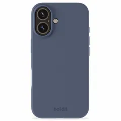 Holdit Silicone Case Apple iPhone 16 - Pacific Blue
