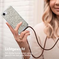 imoshion Design hoesje met koord Apple iPhone 16e - Desert Dots