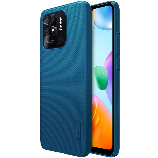 Nillkin Super Frosted Shield Case Xiaomi Redmi 10C - Blauw