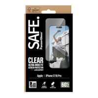 SAFE by PanzerGlass Ultra-Wide Fit Screenprotector met EasyAligner Apple iPhone 17 / 16 Pro
