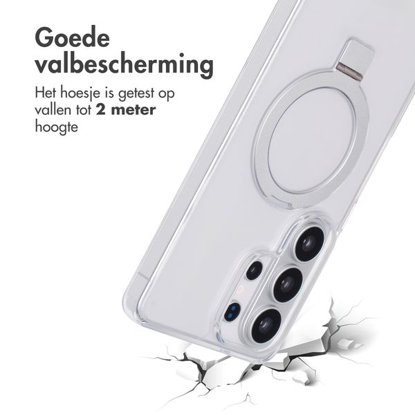 Accezz Ring Stand Backcover met MagSafe Samsung Galaxy S26 Ultra - Transparant