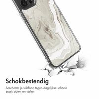 imoshion Design hoesje Apple iPhone 12 (Pro) - Sandy Marble