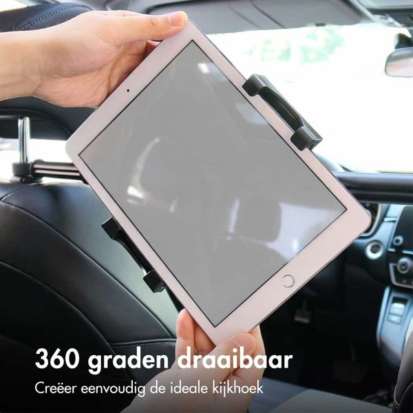 imoshion Tablethouder Auto - Hoofdsteun Midden - Universeel - Uitschuifbaar