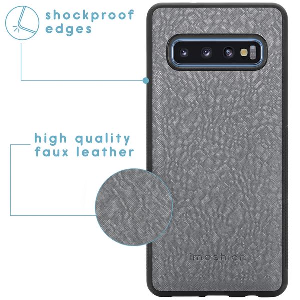 imoshion Luxe Portemonnee Samsung Galaxy S10 - Grijs