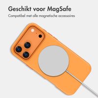 imoshion Color Backcover met Thin MagSafe Ring Apple iPhone 17 Pro - Oranje