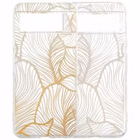 imoshion Design hoesje Google Pixel 8 - Golden Leaves Transparant