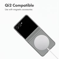 Accezz Colour Back Cover with MagSafe and Ring Stand Samsung Galaxy Z Flip 8 - Grey