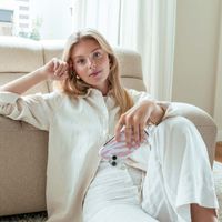 Selencia Vivid Backcover Samsung Galaxy A15 (5G/4G) - Colorful Zebra Old Pink