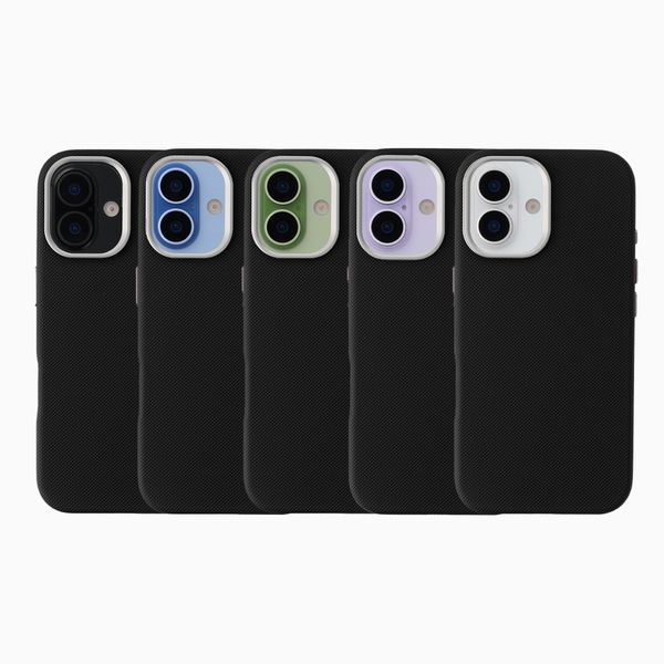 Accezz Mesh Backcover met MagSafe Apple iPhone 17 - Zwart
