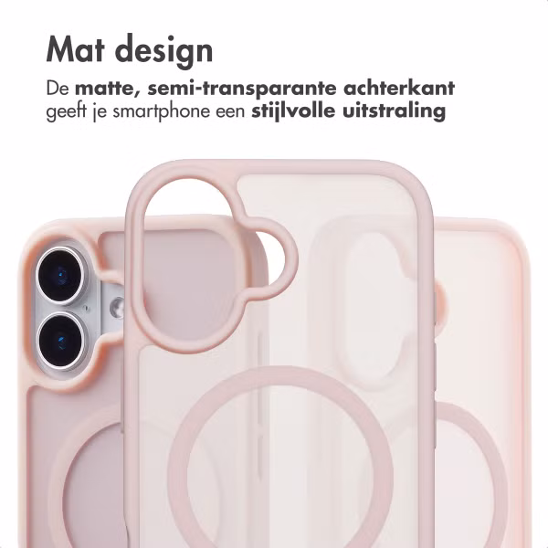 imoshion Color Guard Backcover met MagSafe Apple iPhone 17 - Lichtroze