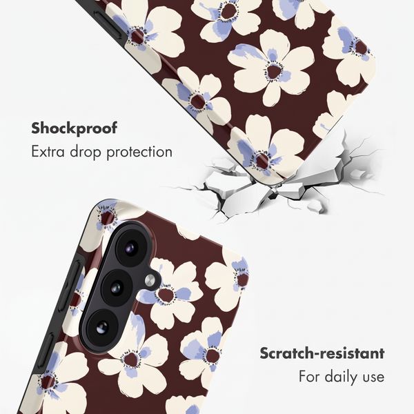 Selencia Vivid Case with MagSafe Samsung Galaxy S26 FE - Choco Flower Pop