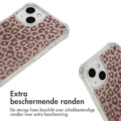 imoshion Design hoesje met koord Apple iPhone 13 - Leopard Mood