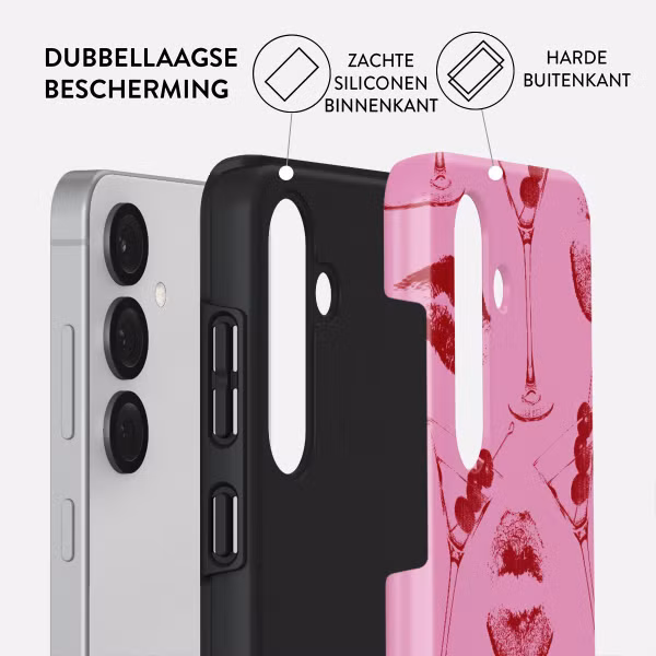 Burga Tough Backcover Samsung Galaxy S25 - Call me