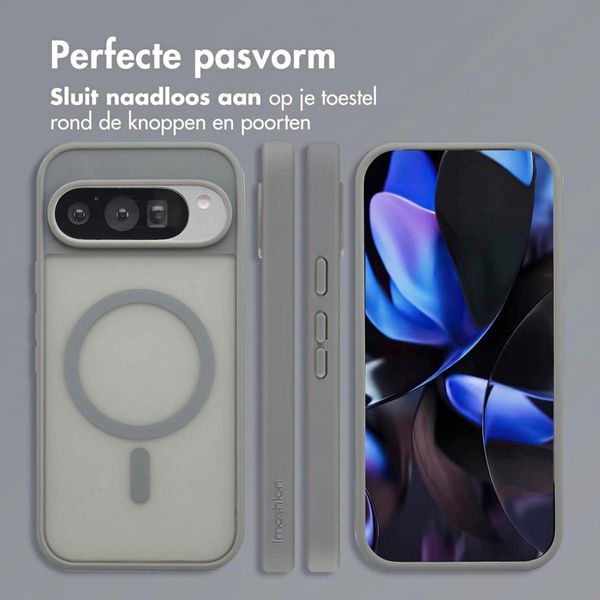 imoshion Color Guard Backcover met MagSafe Google Pixel 9 / 9 Pro / 10 / 10 Pro - Grijs