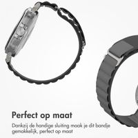 Accezz Nylon Alpine bandje Samsung Galaxy Watch Ultra 2 (2026) / Ultra (2024/2025) - Dark Grey