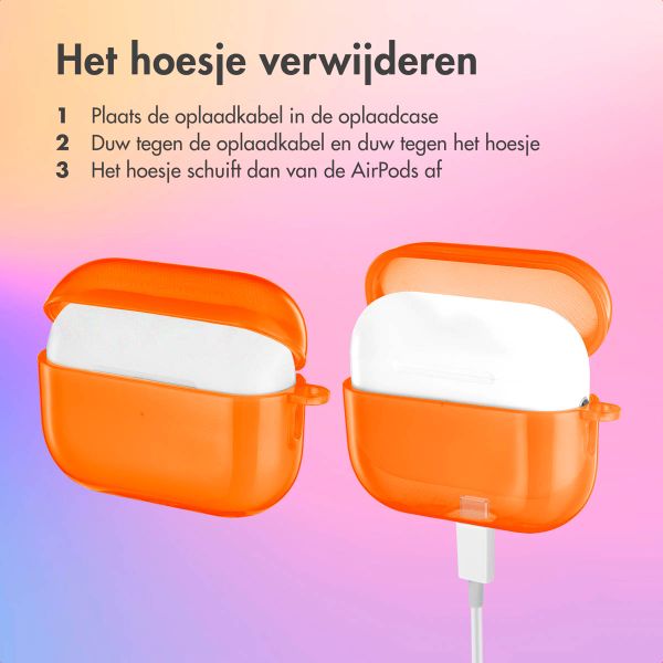 imoshion Neon Case Apple AirPods Pro 2  - Oranje