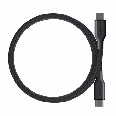 Empower by PanzerGlass Magnetic Snake USB-C naar USB-C Oplaadkabel - 240W - 1,5 meter - Space Black