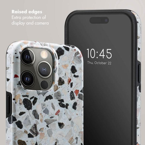 Selencia Vivid Back Cover Apple iPhone 15 Pro Max - Chic Terazzo