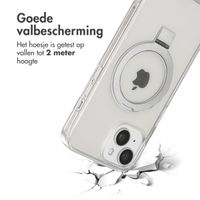 Accezz Ring Stand Backcover met MagSafe Apple iPhone 15 - Transparant