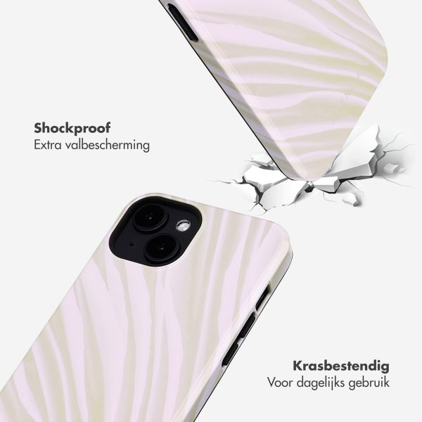 Selencia Vivid Backcover met MagSafe Apple iPhone 14 - Nature Light Brown