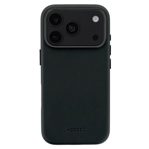 Accezz MagSafe Leather Backcover Apple iPhone 18 Pro Max / 17 Pro Max - Onyx Black
