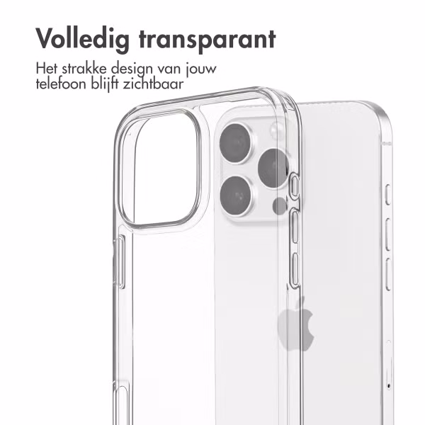 imoshion Stand Backcover Apple iPhone 16 Pro - Transparant