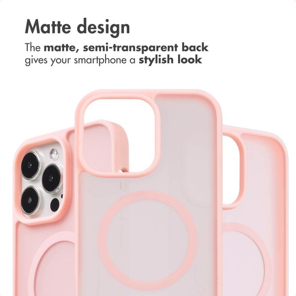 imoshion Colour Guard Back Cover with MagSafe Apple iPhone 14 Pro Max - Light Pink
