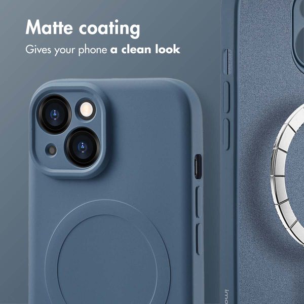 imoshion Colour Back Cover with MagSafe Apple iPhone 15 - Dark Blue