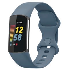 imoshion Siliconen bandje Fitbit Charge 5 / 6 - L - Official Blue