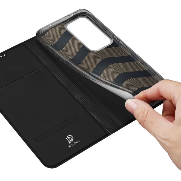 Dux Ducis Slim Softcase Bookcase Oppo Reno 12 Pro - Zwart