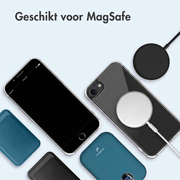 imoshion Protective Backcover met MagSafe Apple iPhone SE (2022 / 2020) / 8 / 7 - Transparant