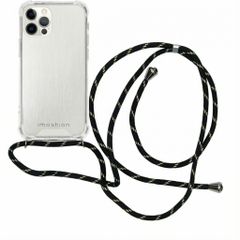 imoshion Backcover met koord Apple iPhone 12 (Pro) - Zwart & Goud