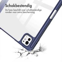 imoshion Trifold Hardcase Bookcase Apple iPad Pro 13 (2025) M5 / (2024) M4 - Donkerblauw