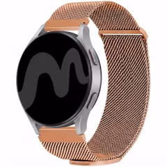 imoshion Milanees magnetisch bandje  - Universeel 22 mm aansluiting - Maat M - Rosé Goud