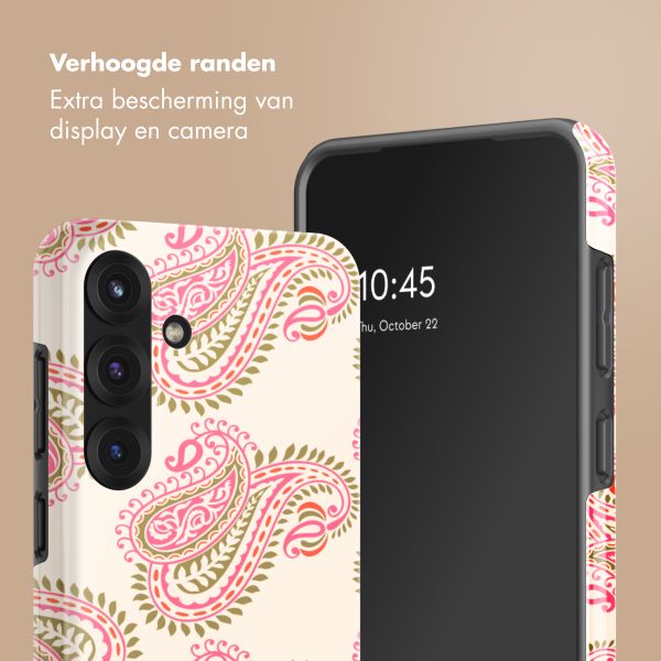 Selencia Vivid Backcover Samsung Galaxy S25 - Paisley Blush