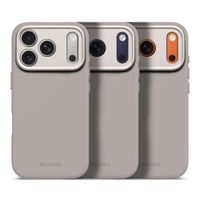 Decoded Silicone Backcover MagSafe Apple iPhone 17 Pro - Soft Taupe