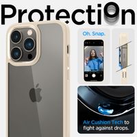 Spigen Ultra Hybrid Backcover iPhone 14 Pro - Beige