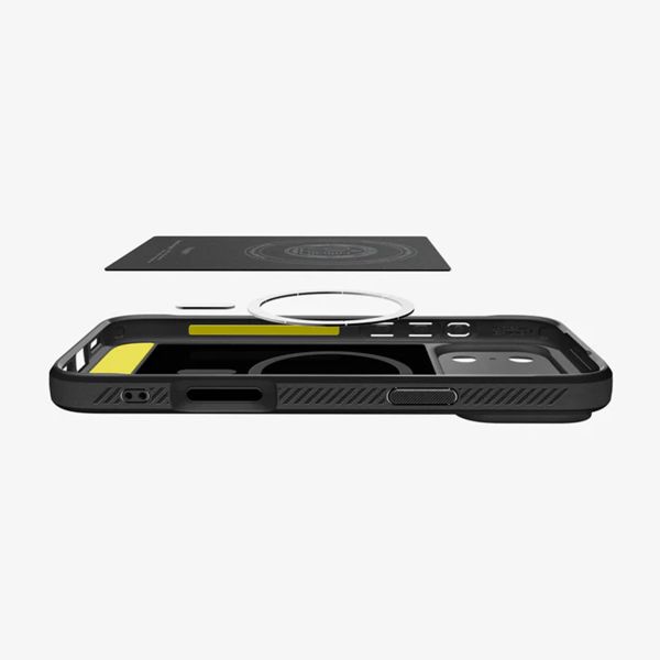 Spigen Rugged Armor Backcover MagSafe Apple iPhone 17 Pro - Matte Black