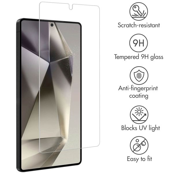 Accezz Tempered Glass Screen Protector 2-pack Samsung Galaxy S25 Ultra