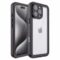 Redpepper Dot Plus Waterproof Backcover Apple iPhone 16 Pro - Zwart