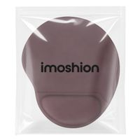 imoshion Ergonomische muismat - Muismat met polssteun - 30 x 25 cm - Bordeaux